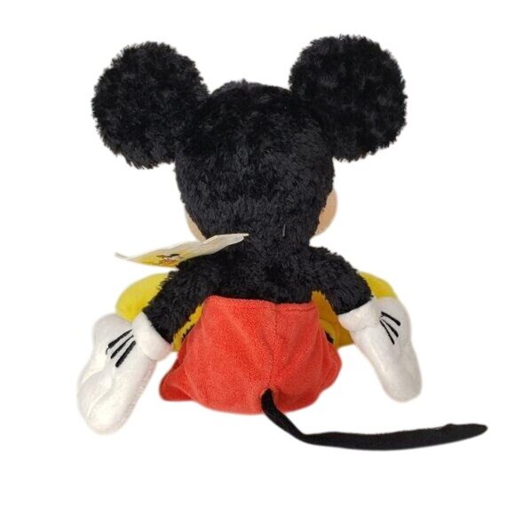 Disney NWT Mickey Mouse Bean Bag Plush Toy 10"  Walt Disney World gift with tag - Picture 7 of 7